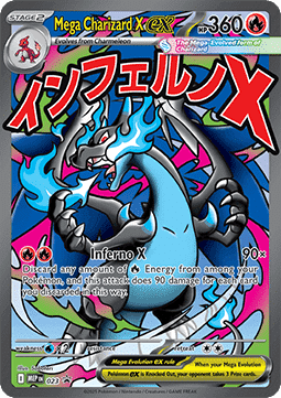 PFL - Mega Charizard X sealed promo (met Oricorio)