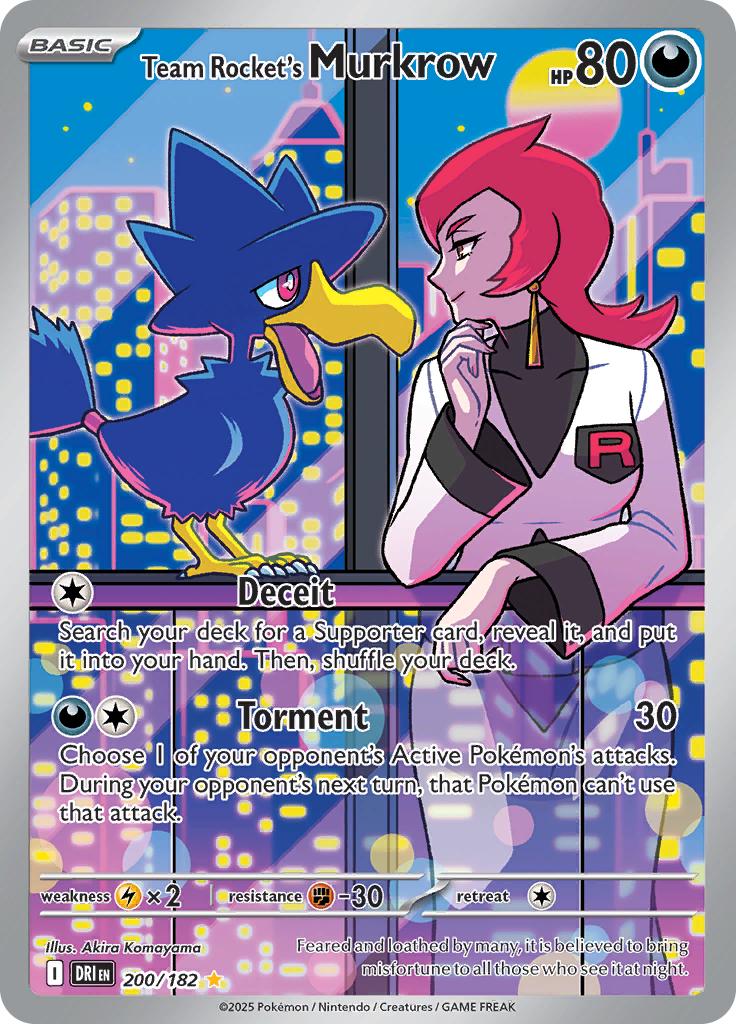 DRI - Team Rocket's Murkrow 200