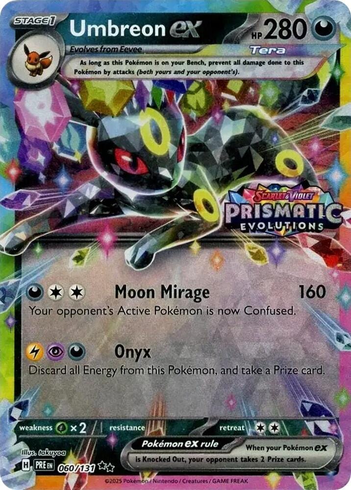 PRE - Umbreon ex 060 - Stamped & Sealed